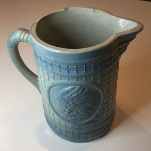 Salt Glazed Sleepy Eye Pitcher - Vintage Piece